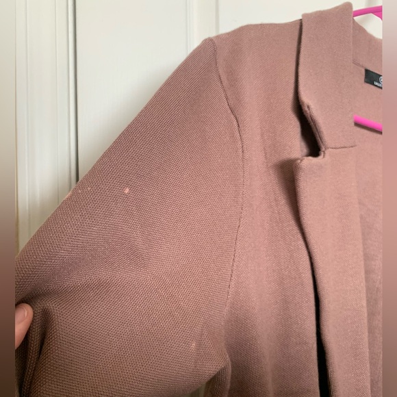 Lillusory Women’s Nutmeg Long Dressy Coatigan Jacket - XL - Bleach Stained - Picture 5 of 12